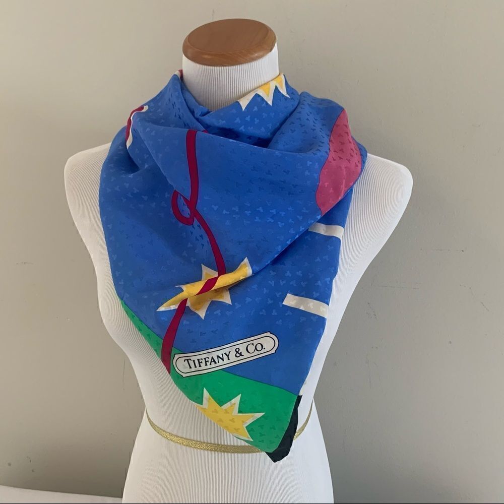 Tiffany & Co. Silk Scarf - Breast Cancer Item